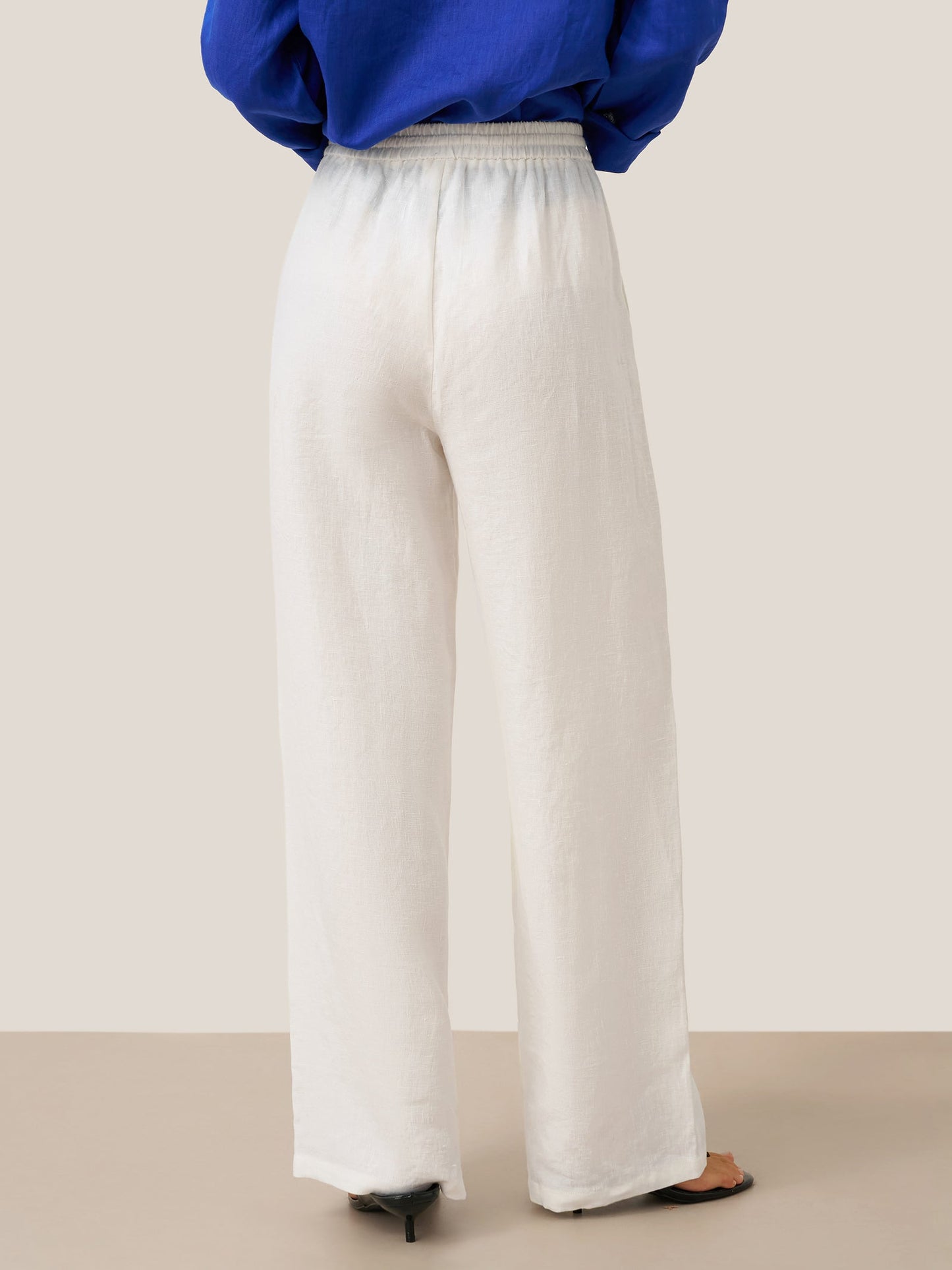 LYON Pantalones clásicos de lino 100%
