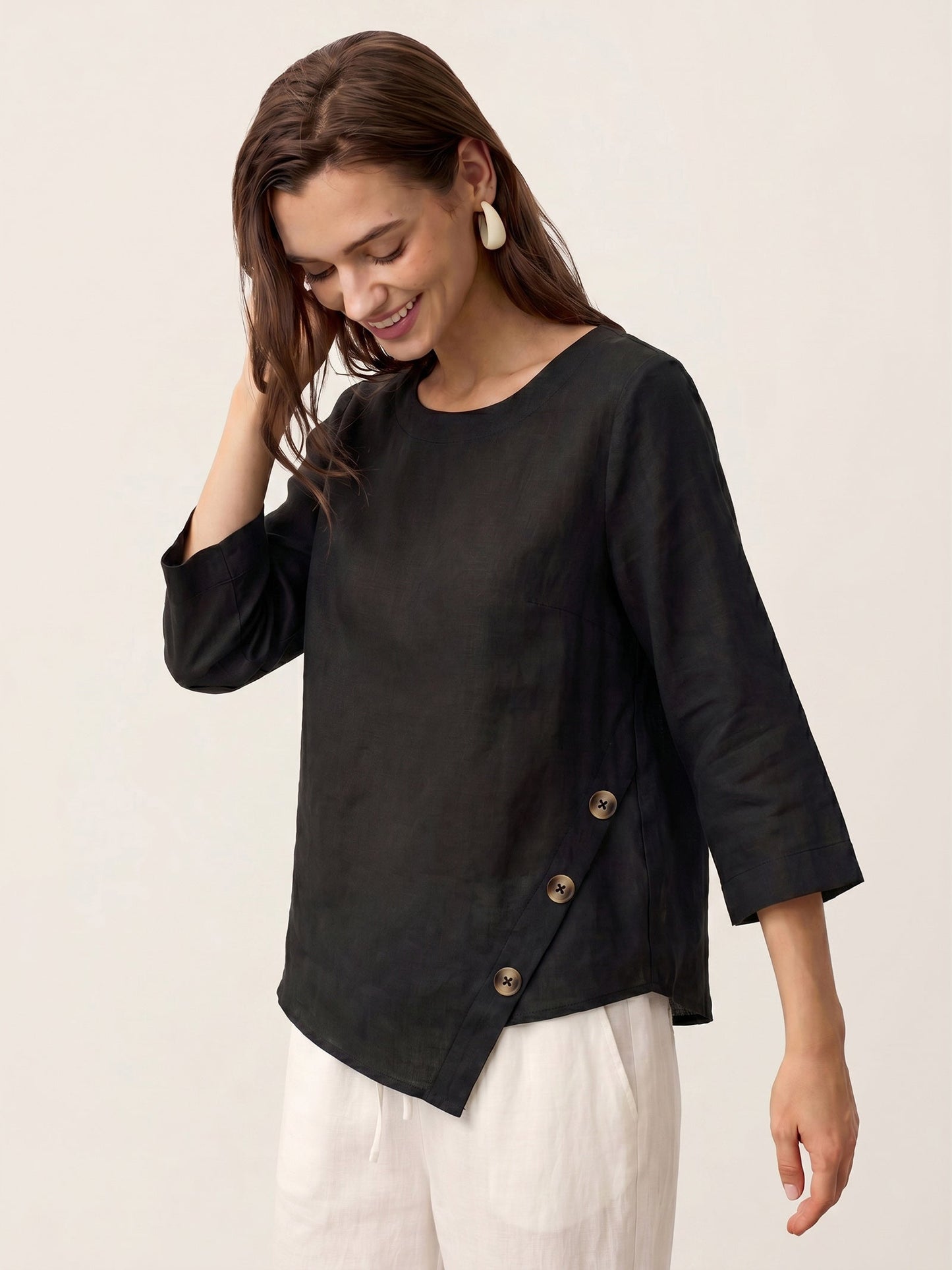 Conjunto NYLA — Lino 100% Puro
