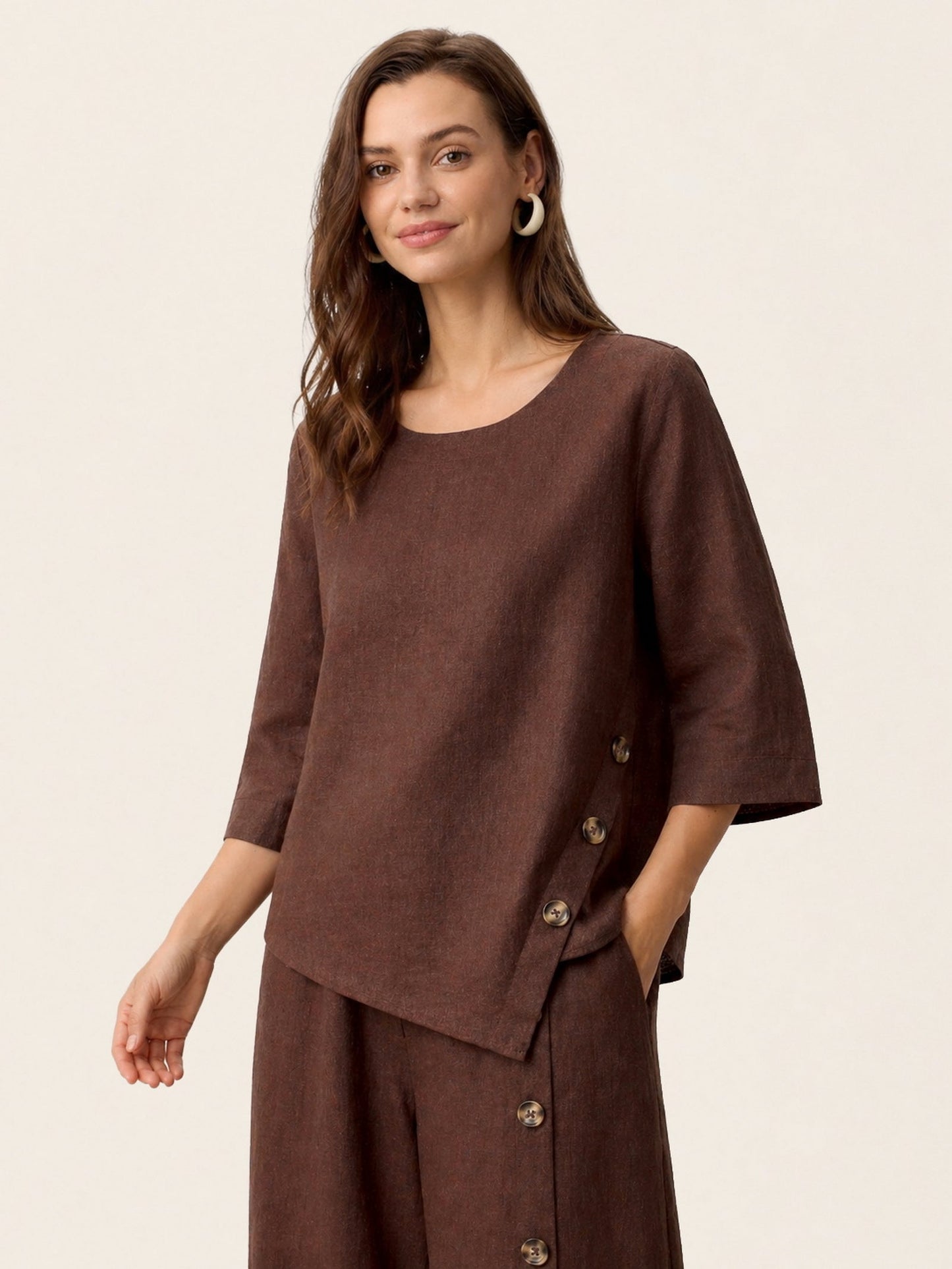 Conjunto NYLA — Lino 100% Puro