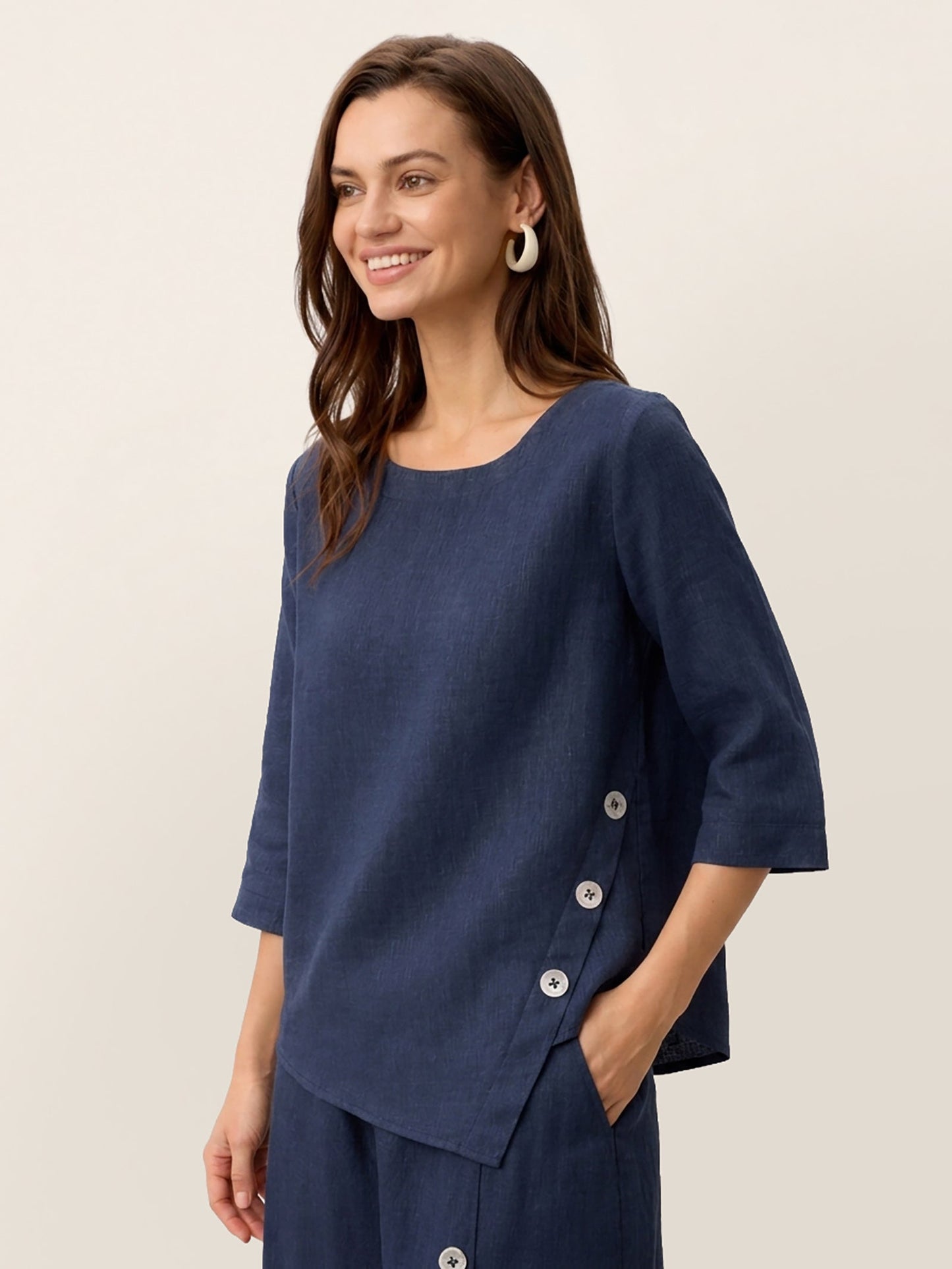 Conjunto NYLA — Lino 100% Puro