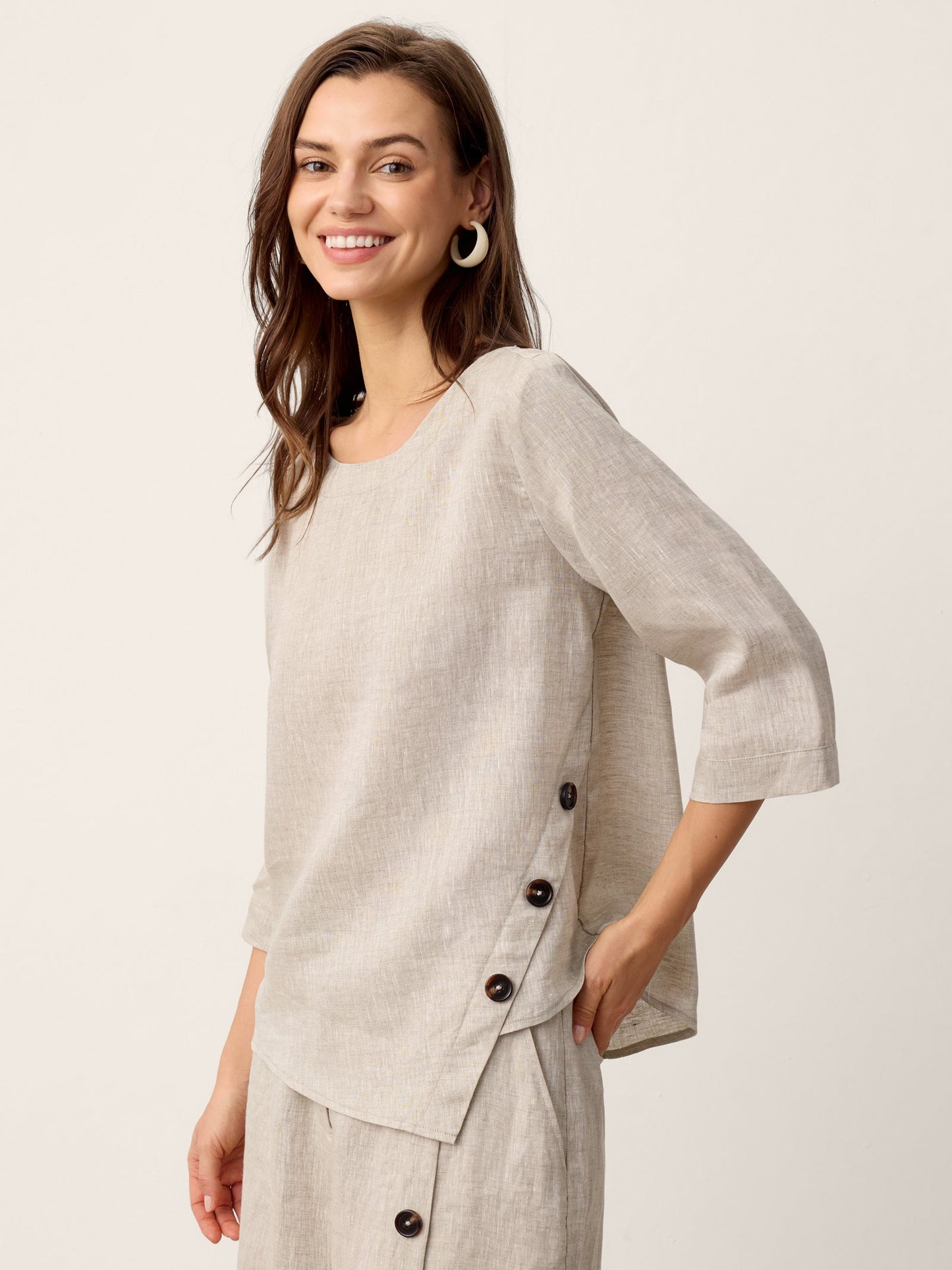 Conjunto NYLA — Lino 100% Puro