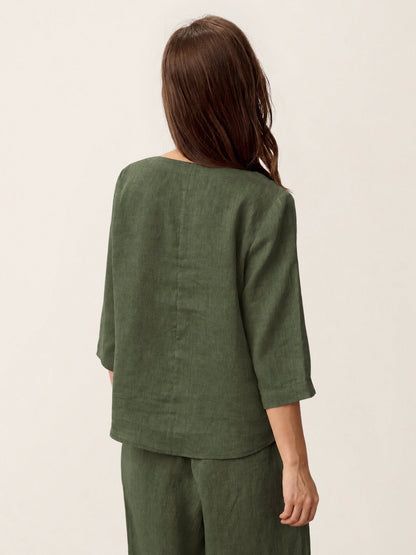 Conjunto NYLA — Lino 100% Puro
