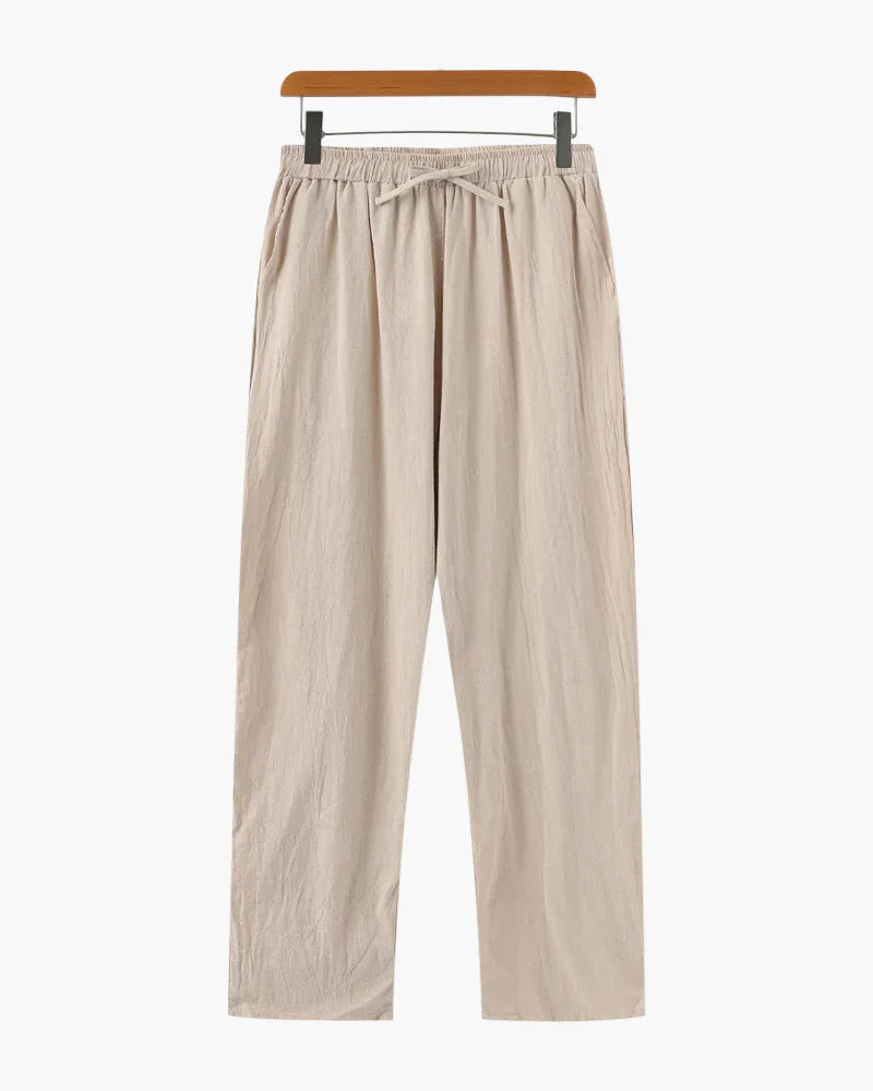 Pantalones de lino Cannes