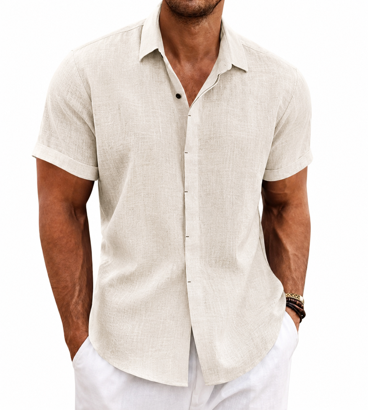 Camisa Coastline — Lino Premium