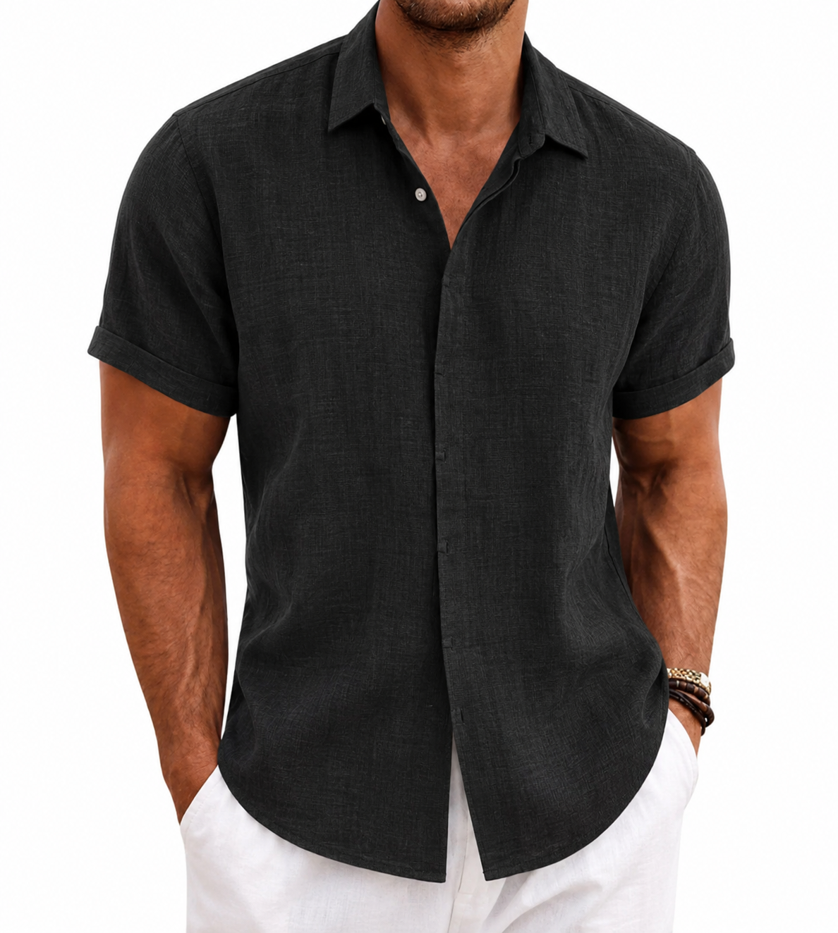 Camisa Coastline — Lino Premium