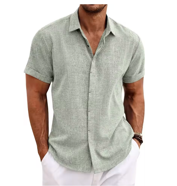 Camisa Coastline — Lino Premium