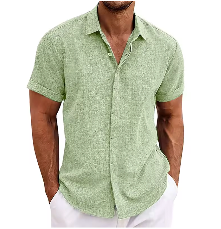 Camisa Coastline — Lino Premium