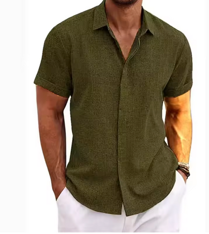 Camisa Coastline — Lino Premium